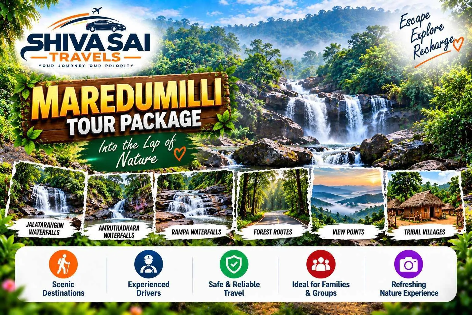 Maredumilli tour package