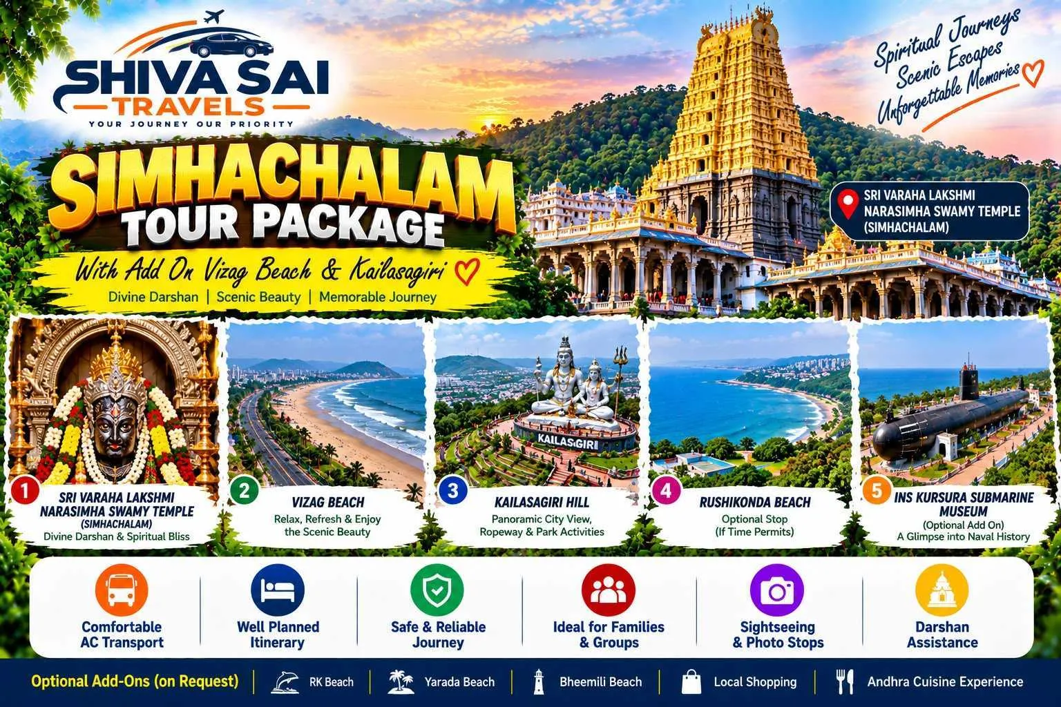 Simhachalam tour package