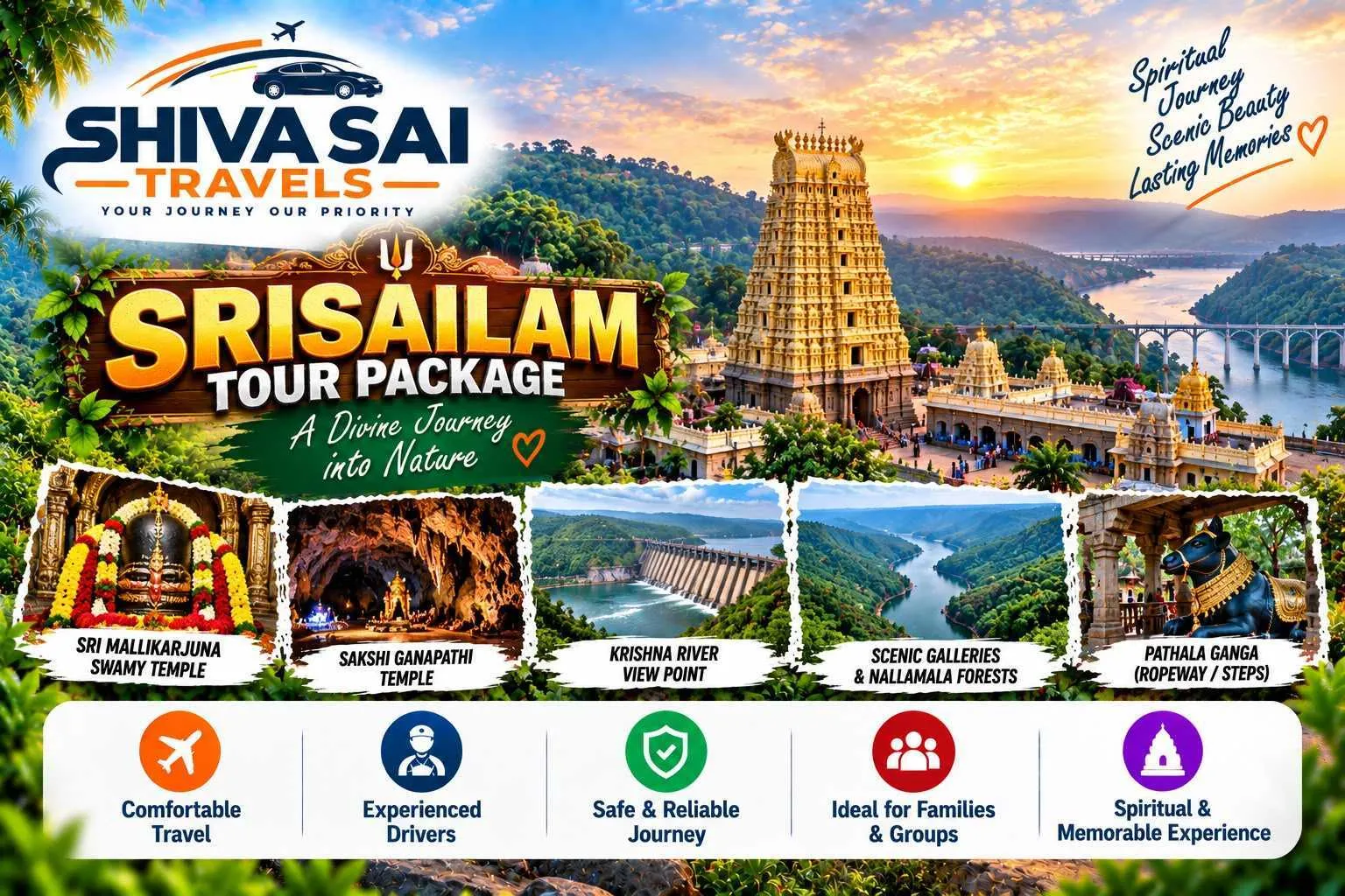 Srisailam tour package