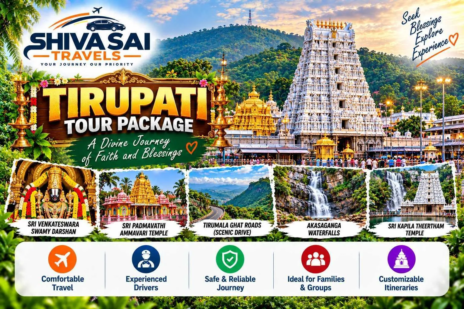 Tirupati tour package